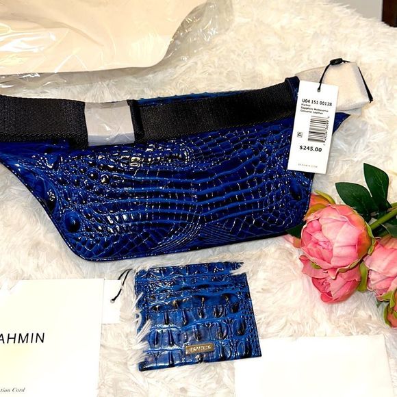 Brahmin Harker and Cheryl CC wallet in sapphire - Picture 5 of 14